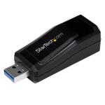 StarTech USB3 to GB Ethernet NIC Network Adapter 8STUSB31000NDS