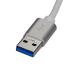 StarTech USB 3.0 to GbE Network Adapter Silver 8STUSB31000SA