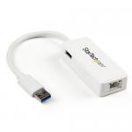 Startech USB 3.0 to Gigabit Ethernet Adapter NIC 8STUSB31000SPTW