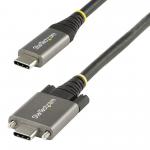 StarTech.com 1m Side Screw Locking USB C Cable 10Gbps 8STUSB31CCSLKV1M