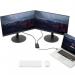 StarTech USB to Dual DisplayPort 4K 60Hz Adapter 8STUSB32DP24K60