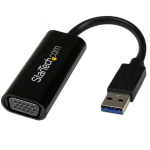 Image of StarTech.com Slim USB 3.0 to VGA Adapter 8STUSB32VGAES