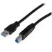 StarTech 1m Cert SuperSpeed USB 3.0 A to B Cable 8STUSB3CAB1M