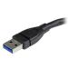 StarTech 6in USB 3.0 A to A Extension Cable 8STUSB3EXT6INBK