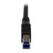 StarTech 1m Black SuperSpeed USB 3.0 Cable 8STUSB3SAB1MRA