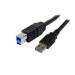 StarTech 3m Black SuperSpeed USB 3.0 Cable 8STUSB3SAB3MBK