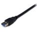 StarTech 2m Black SuperSpeed USB 3.0 Extension Cable A to A Male to Female 8STUSB3SEXT2MBK