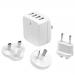 4 Port USB Wall Charger 34W 6.8A