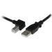 StarTech 1m USB 2.0 A to Left Angle B Cable 8STUSBAB1ML