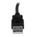 StarTech 1m USB 2.0 A to Left Angle B Cable 8STUSBAB1ML