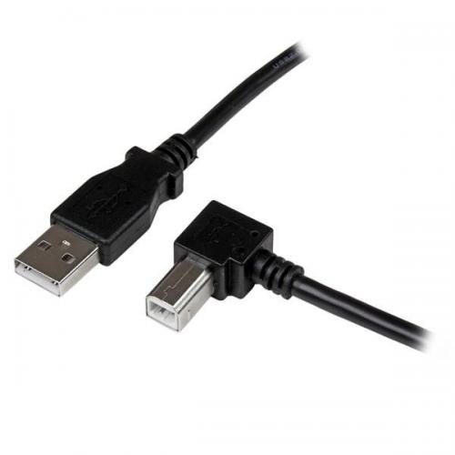 Cheap Stationery Supply of StarTech.com 1m USB 2.0 A to Right Angle B Cable MM 8STUSBAB1MR Office Statationery