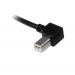 StarTech 3m USB 2.0 A to Left Angle B Cable 8STUSBAB3ML