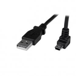 StarTech 1m Mini USB Cable A to Up Angle Mini B 8STUSBAMB1MU