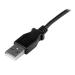 StarTech 1m Mini USB Cable A to Up Angle Mini B 8STUSBAMB1MU