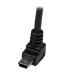 StarTech 1m Mini USB Cable A to Up Angle Mini B 8STUSBAMB1MU