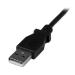 StarTech 2m Mini USB Cable A to Down Angle Mini B 8STUSBAMB2MD