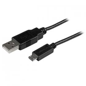 StarTech.com 1M Micro USB Charge Synch Cable 8STUSBAUB1MBK