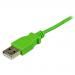 1m Green USB to Slim Micro USB Cable