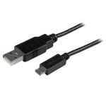 StarTech 0.5m Phone Cable USB to Slim Micro USB 8STUSBAUB50CMBK