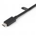 StarTech.com 1ms USB C Cable with USB A Adapter Dongle Hybrid 2 in 1 with 100W Power Delivery Passthrough 8STUSBCCADP