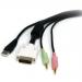 10ft 4in1 USB DVI KVM Cable