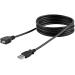 StarTech.com 6 ft Black USB 2.0 Extension Cable 8STUSBEXTAA6BK
