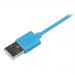 1m Blue Lightning to USB Cable