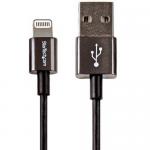 Startech 1m Lightning to USB Cable MFI Certified 8STUSBLTM1MBK