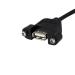 StarTech 1 ft Panel Mount USB Cable 8STUSBPNLAFHD1