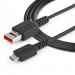 StarTech.com 1m USB A to Micro USB Data Blocker Charge Only Secure Cable 8STUSBSCHAU1M