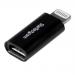 Black Lightning to Micro USB Adapter