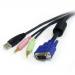 10ft 4in1 USB VGA KVM Audio Cable
