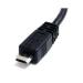 StarTech 6in Micro USB Cable A to Micro B 8STUUSBHAUB6IN