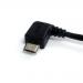 6 FT MICRO USB CABLE A TO LEFT