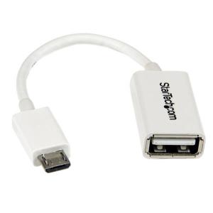 Image of StarTech.com 5in Micro USB to USB OTG Host Adapter MF 8STUUSBOTGW