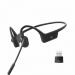 Shokz OpenComm Black Bone Conduction Stereo Bluetooth Headset with Wireless Adapter For PC 8SZC102AABK