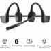 Shokz OpenComm Black Bone Conduction Stereo Bluetooth Headset 8SZC102BK