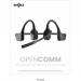 Shokz OpenComm Black Bone Conduction Stereo Bluetooth Headset 8SZC102BK