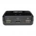 2 Port USB HDMI Cable KVM Switch with AV