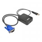 Tripp Lite KVM Console to USB 2.0 Portable Laptop Crash Cart Adapter with File Transfer and Video Capture 8TLB032VU1