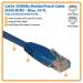 10ft Cat5e UTP Ethernet Blue RJ45 Cable