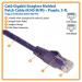 3ft Cat6 GbE Purple Snagless RJ45 Cable