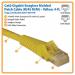 4ft Cat6 GbE Yellow Snagless RJ45 Cable