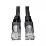 Tripp Lite 6ft Cat6 Gigabit Snagless Molded UTP Ethernet Patch Cable 24 AWG 550 MHz 1 Gbps RJ45 MM Black 8TLN201006BK