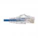 6in Cat6 Gb Snagless Slim UTP Blue Cable