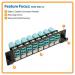 Fibre Patch Panel MMF SMF 8 LC Connector