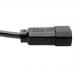 2ft Power Cord C13 to C14 18Awg SJT