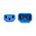 6ft Blue Power Cord C13 to C14 10A 18AWG
