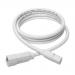 1.83m White Power Cord C14 to C13 14AWG