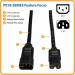 6ft Black Power Cord C14 to C15 14AWG
